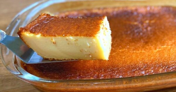 A melhor Sobremesa de 5 minutos é Bolo de Leite de Liquidificador