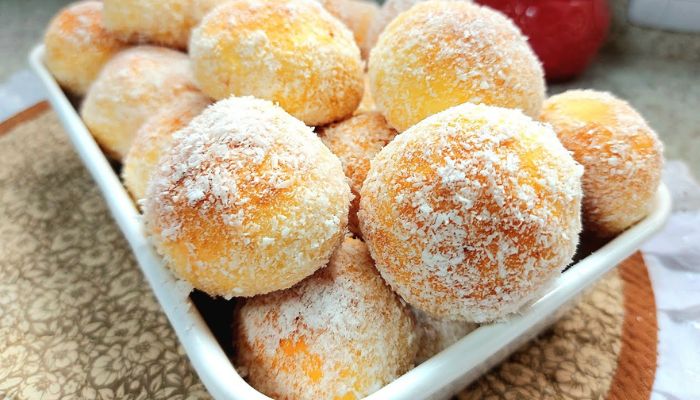 Bolinho de Chuva Assado sem fritura saudável e fica uma delícia