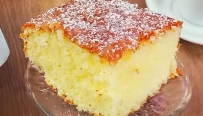 Bolo de Maisena com Coco super fofinho e muito delicioso