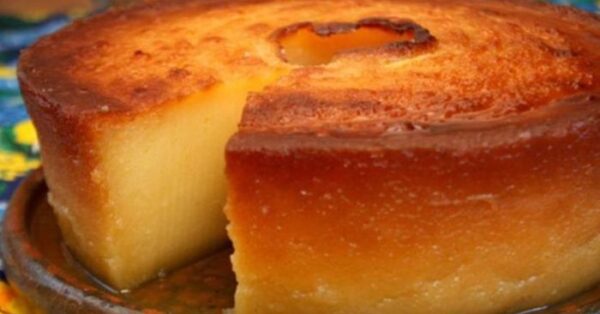 Bolo de puba do nordeste, diferente. rápido, fácil e delicioso