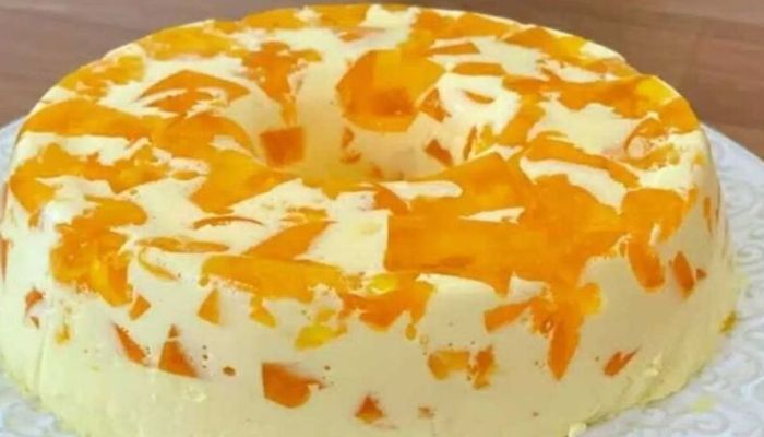 Doce de Abacaxi no Creme Sobremesa Deliciosa e Refrescante