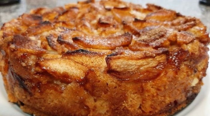 Torta de maçã alemã essa é a melhor que eu já provei até hoje