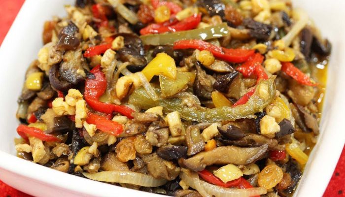 Caponata de Berinjela fácil Sempre faço pras festas de fim de ano