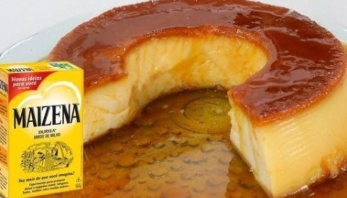 Sobremesa de Maisena que não vai forno Delicía derrete na boca