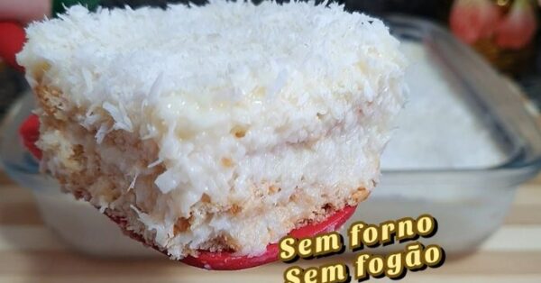 Sobremesa rápida sem forno é só misturar os ingredientes e gelar