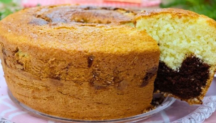 Bolo Dois Sabores Fofinho, Rápido e muito delicioso