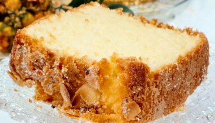 Bolo de laranja tipo inglês com massa fofinha perfeita para lanche