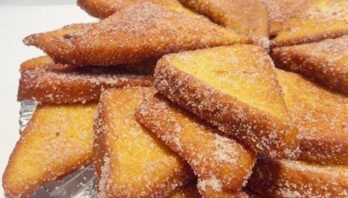 Rabanada no pão de forma, receitinha sem óleo e sem fritura