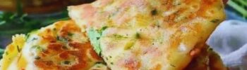 Panquecas rápidas de alho com queijo! Receitinha deliciosa