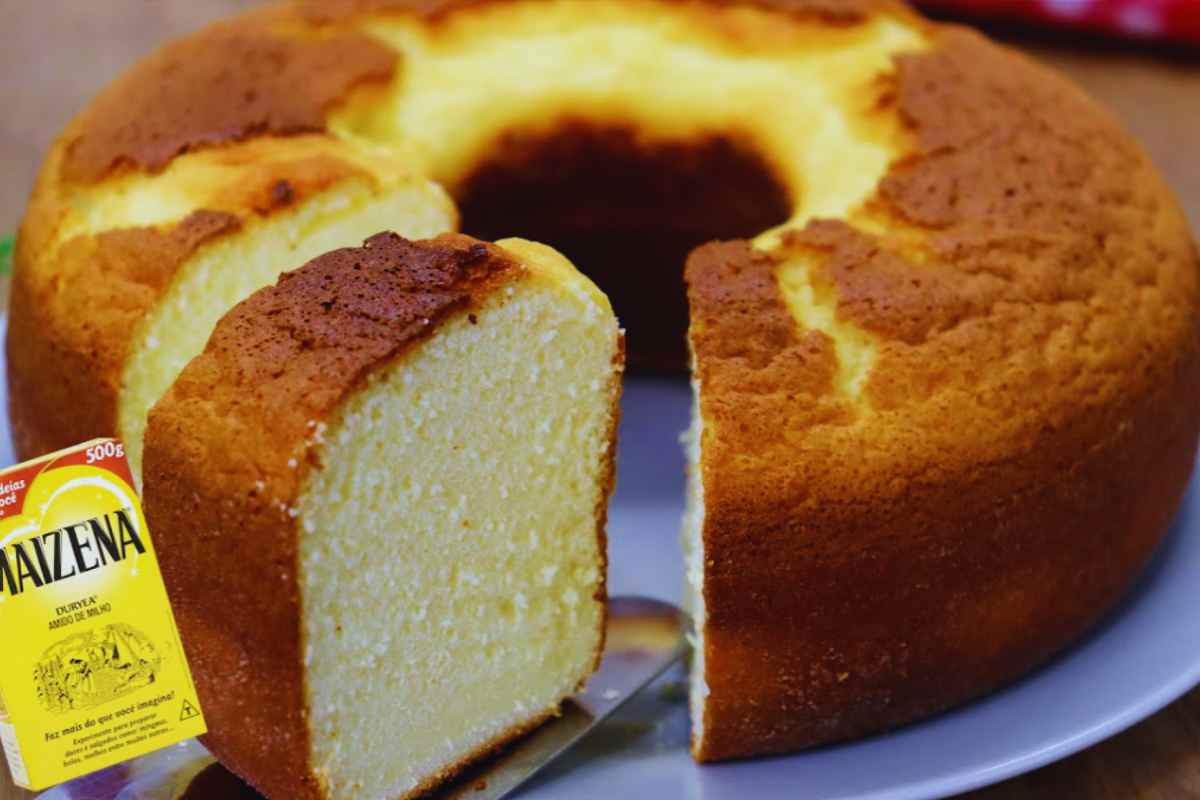 Bolo Moça de Maizena! Simples, Delicioso para Qualquer Ocasião