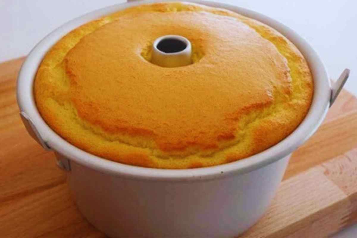 Bolo Chiffon Tradicional no Japonês fica bem fofinho e delicioso