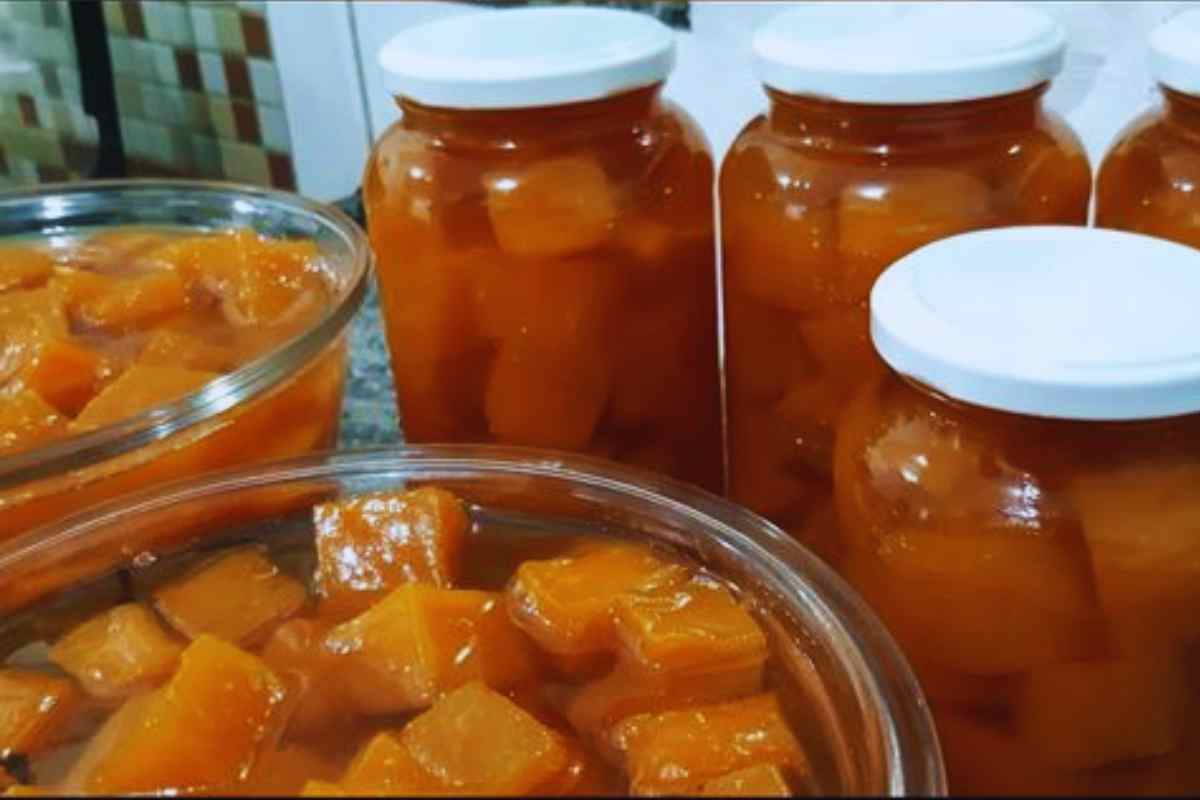 Compota de Abóbora em Pedaços! O Melhor Doce da Vovó