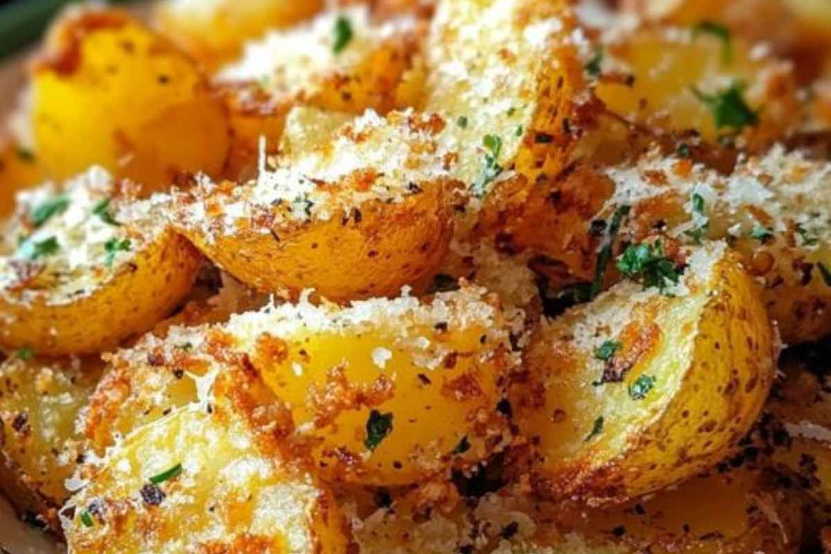 Batatas Crocantes com Parmesão! Fácil e Irresistível