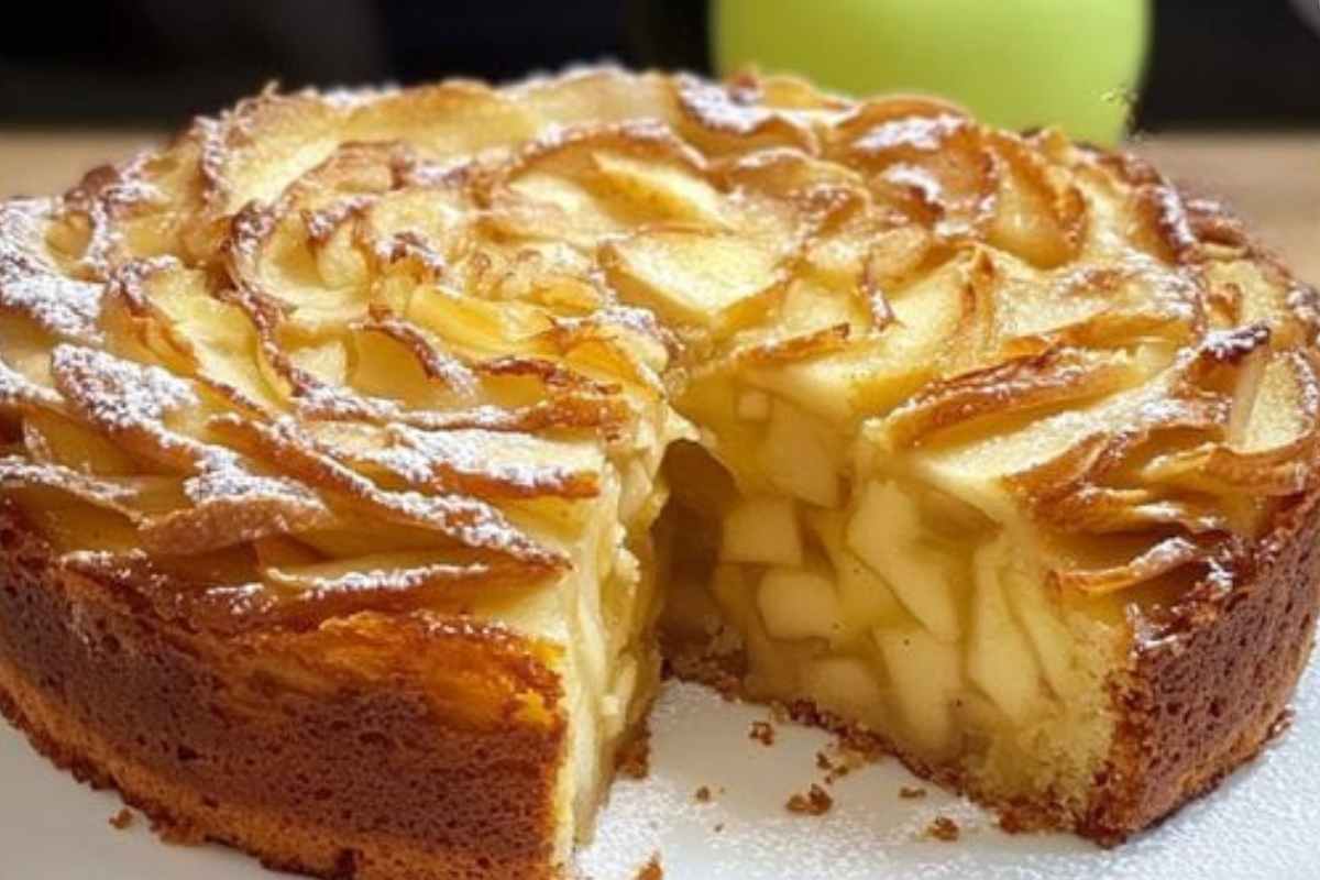 Torta de Maçã Francesa! Perfeito Para Encantar Seus Convidados