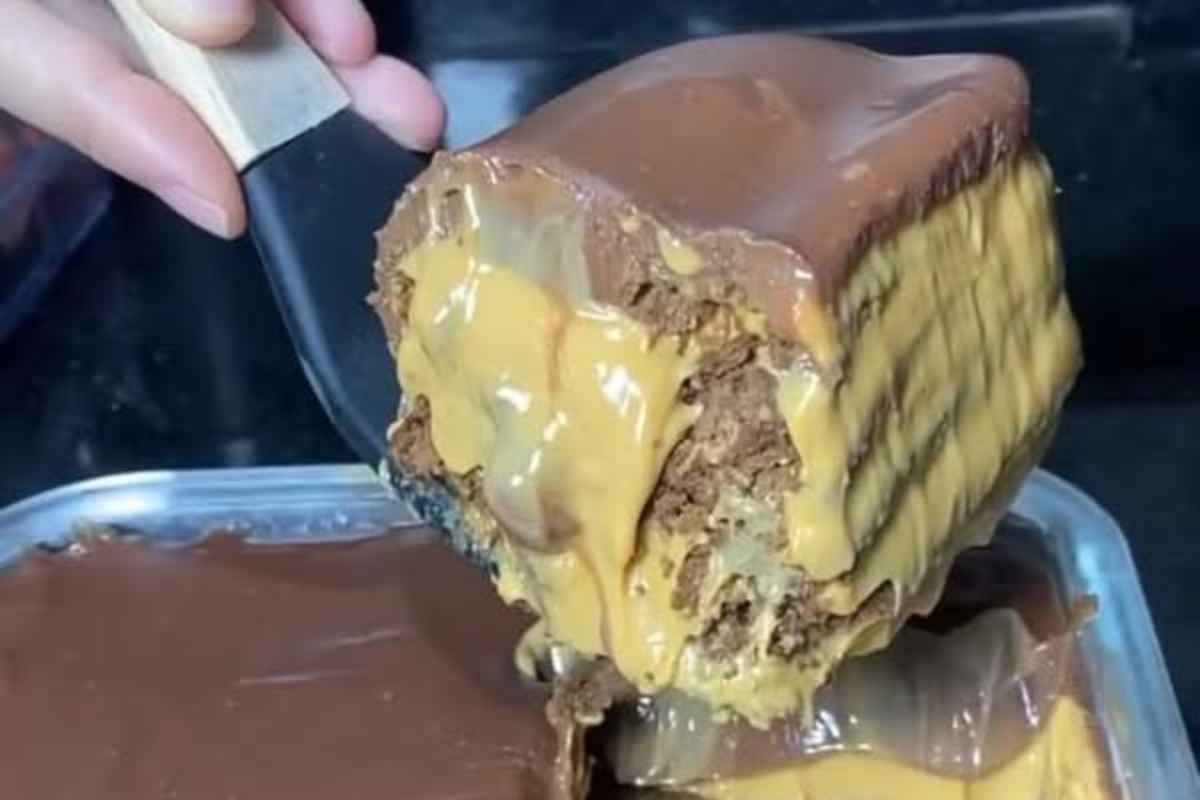 Pavê de Doce de Leite com Chocolate! Sobremesa para Encantar a Todos