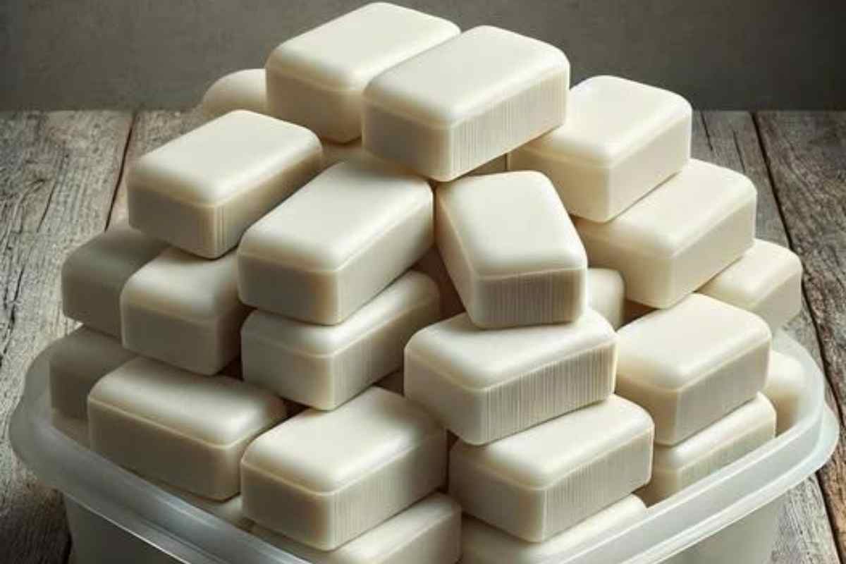 Sabão de Bicarbonato de Sódio Usando Óleo de Cozinha Usado