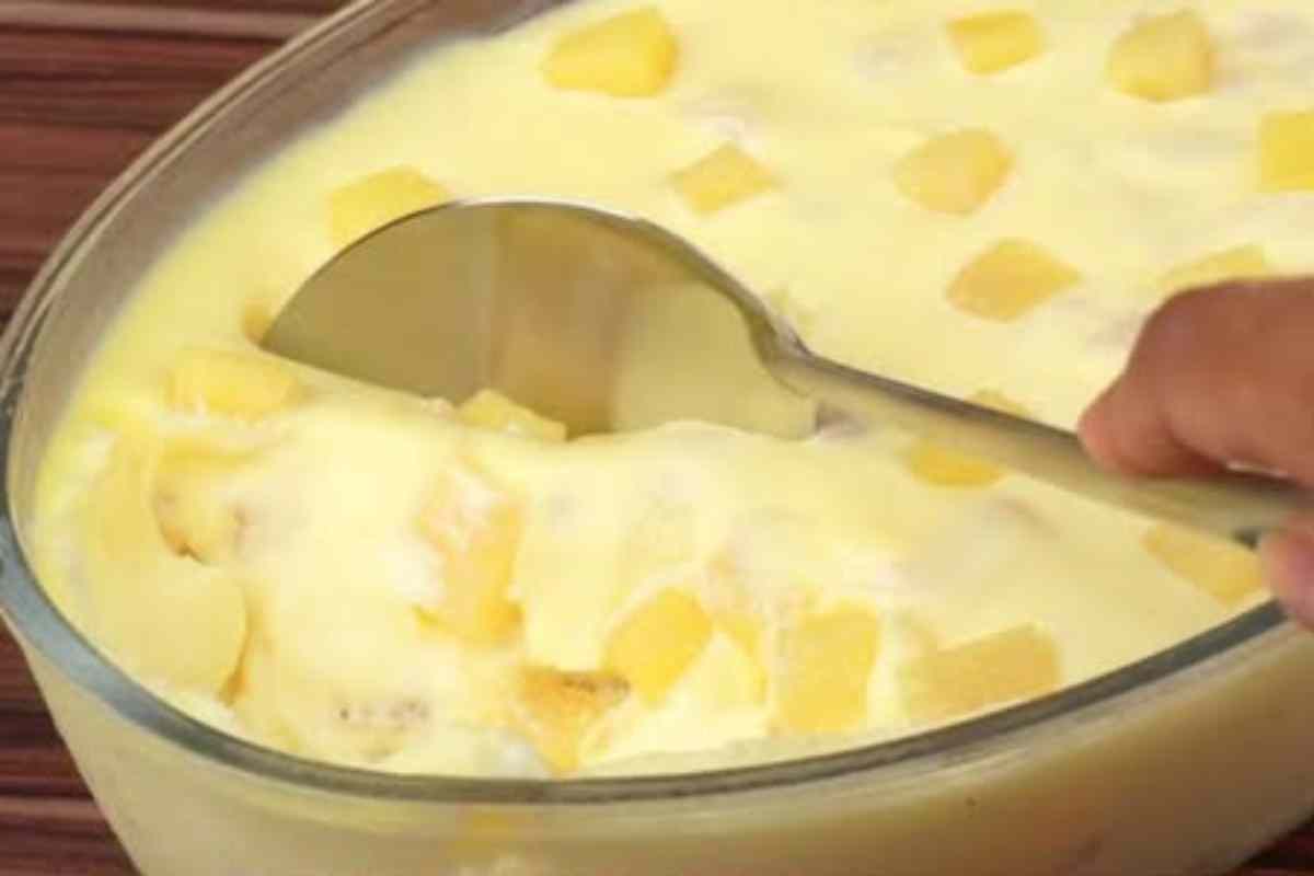 Sobremesa de Abacaxi Maravilhosa! Receita fácil e deliciosa