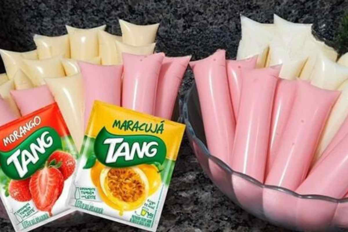 Geladinho Cremoso de Tang! A Sobremesa Refrescante que Vai Conquistar Todos os Paladares