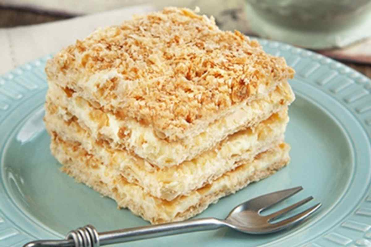 Torta de Napoleão! Delicioso que Encanta Paladares