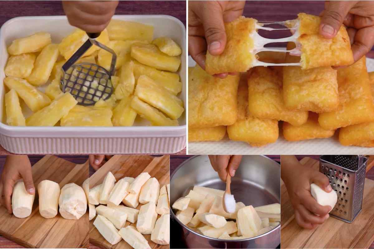 Bolinho de Mandioca Recheado! Delícia Saborosa para Sua Refeição