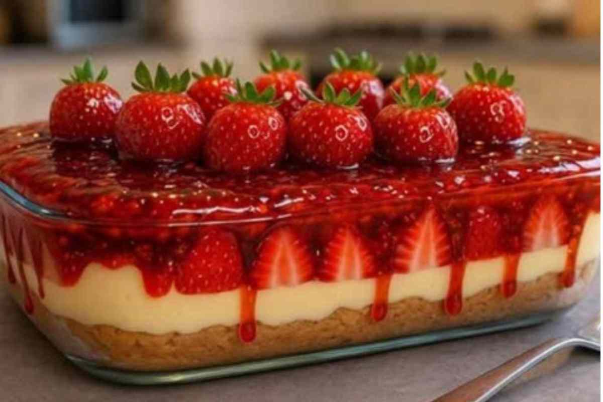 Pavê de Morango do Amor! Receita Deliciosa