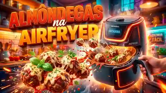 Receitas de Almôndegas Na Airfryer para grupo de WhatsApp