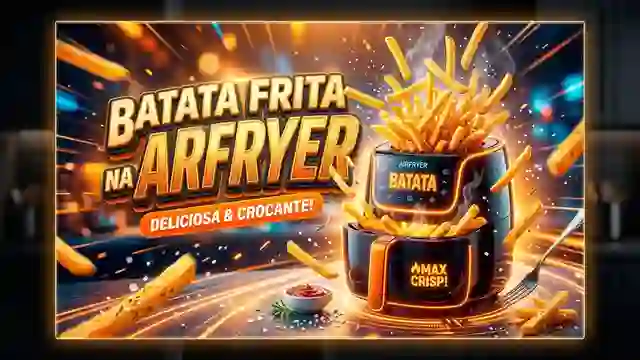 Receitas de Batata Frita Na Airfryer para grupo de WhatsApp