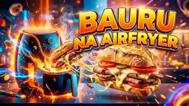 Receitas de Bauru Na Airfryer para grupo de WhatsApp