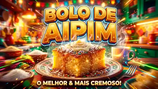 Receitas de Bolo Aipim para grupo de WhatsApp