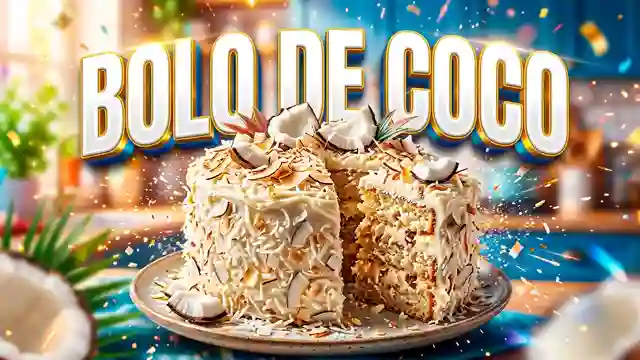 Receitas de Bolo Coco para grupo de WhatsApp