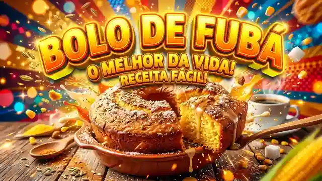 Receitas de Bolo Fubá para grupo de WhatsApp