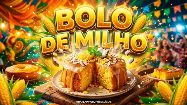 Receitas de Bolo Milho para grupo de WhatsApp