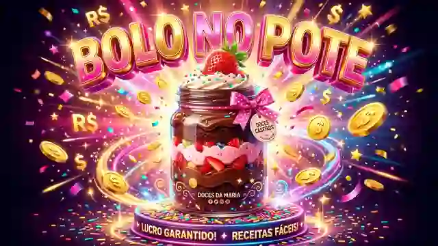 Receitas de Bolo No Pote Para Vender para grupo de WhatsApp