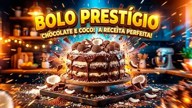 Receitas de Bolo Prestígio para grupo de WhatsApp