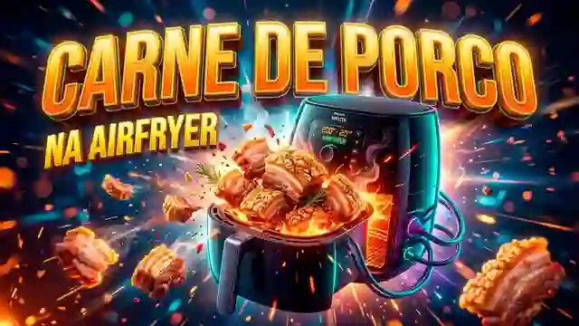 Receitas de Carne Porco Na Airfryer para grupo de WhatsApp