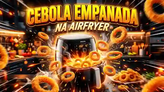 Receitas de Cebola Empanada Na Airfryer para grupo de WhatsApp