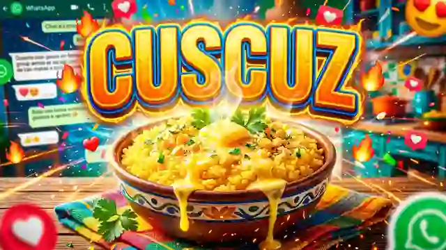 Receitas de Cuscuz para grupo de WhatsApp