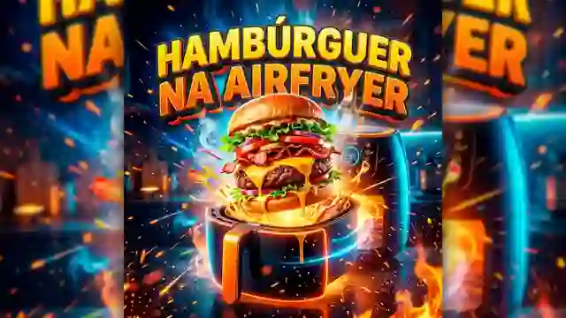 Receitas de Hambúrguer Na Airfryer para grupo de WhatsApp