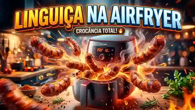 Receitas de Linguiça Na Airfryer para grupo de WhatsApp