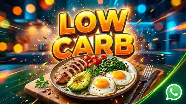 Receitas de Low Carb para grupo de WhatsApp