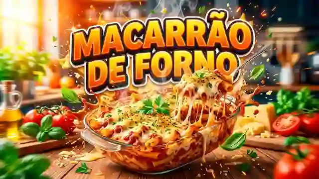 Receitas de Macarrão Forno para grupo de WhatsApp