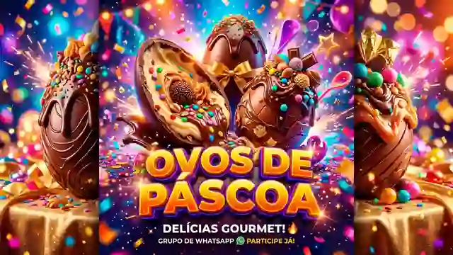 Receitas de Ovos Páscoa para grupo de WhatsApp