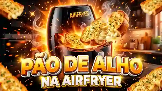 Receitas de Pão Alho Na Airfryer para grupo de WhatsApp