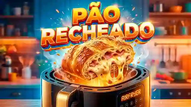 Receitas de Pão Recheado Na Airfryer para grupo de WhatsApp
