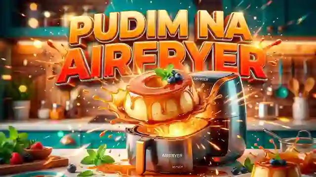 Receitas de Pudim Na Airfryer para grupo de WhatsApp