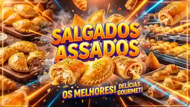 Receitas de Salgados Assados para grupo de WhatsApp