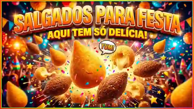 Receitas de Salgados Para Festa para grupo de WhatsApp