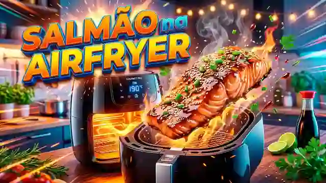 Receitas de Salmão Na Airfryer para grupo de WhatsApp