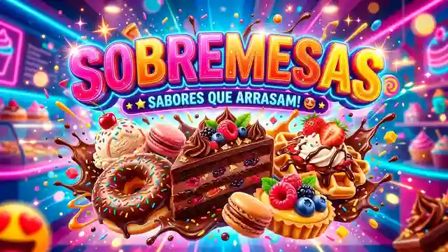 Receitas de Sobremesas para grupo de WhatsApp