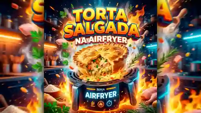 Receitas de Torta Salgada Na Airfryer para grupo de WhatsApp